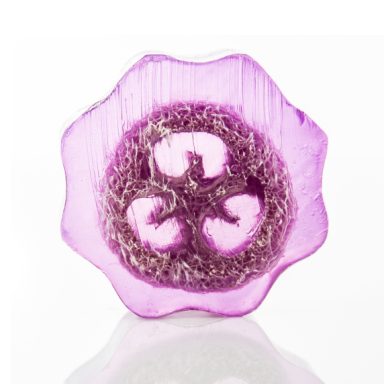 Savon Loofah Senteur Lavande